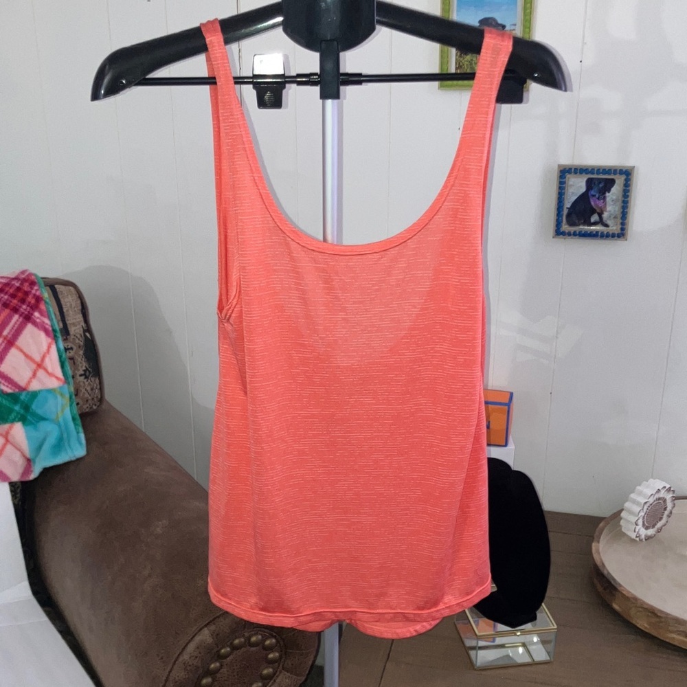 Vibrant Coral Tank Top for Women